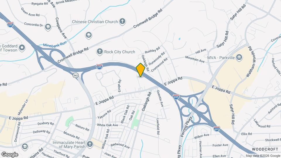 8717 Eddington Rd Map and Location Details