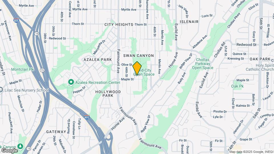 2617 Highland Ave Mapa y Detalles de la Ubicación