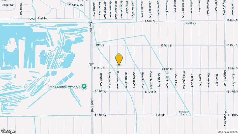 2701 E 18th St Map and Location Details