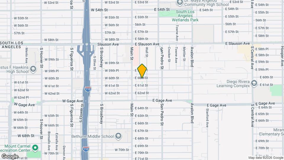 142 E 60th St Map and Location Details