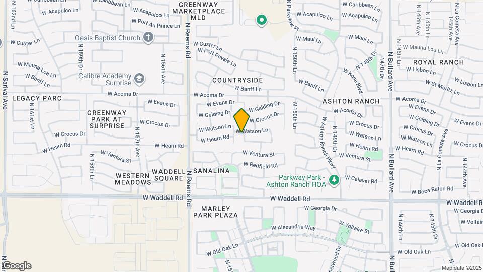 14230 N 152nd Ln Map and Location Details