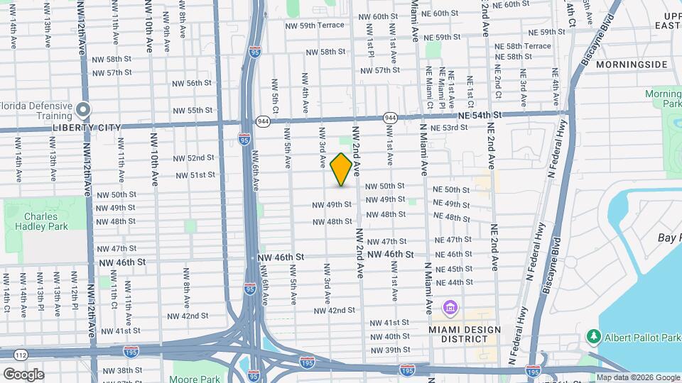 254 NW 50th St Map and Location Details