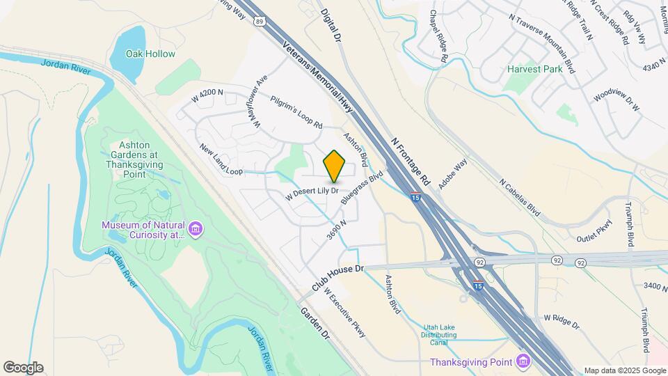 3108 W Desert Lily Dr Mapa y Detalles de la Ubicación