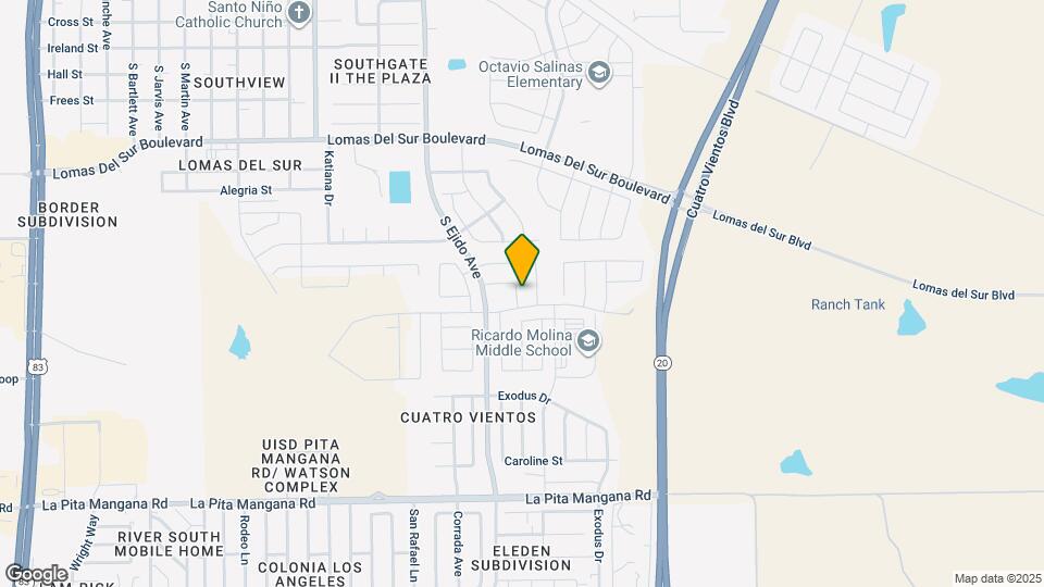 4332 Ramona Dr Map and Location Details
