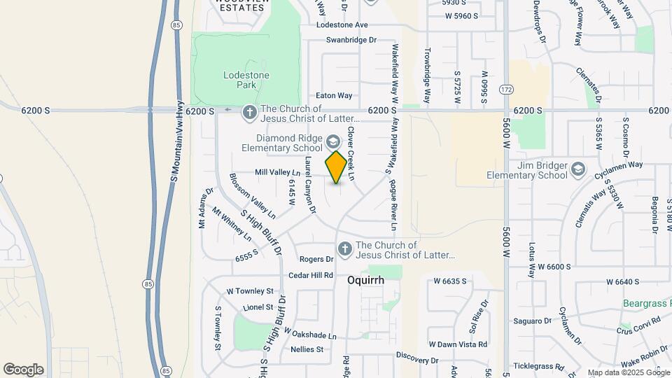 6396 S Battle Creek Ct Map and Location Details