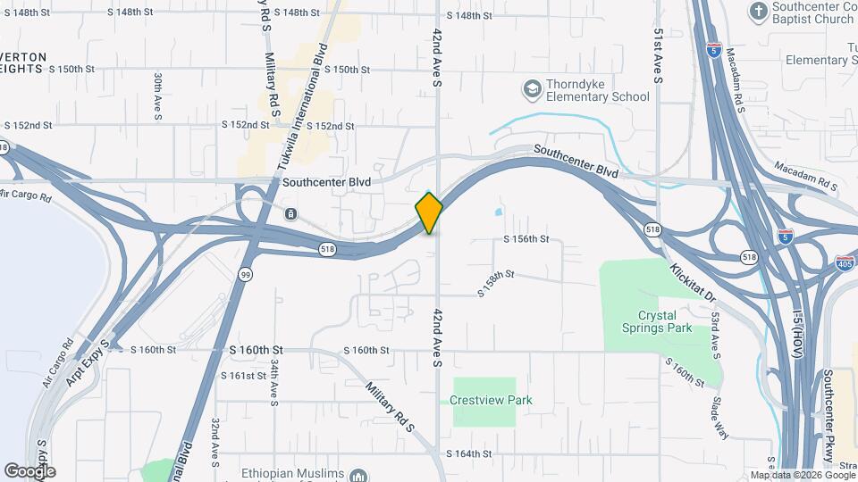 15603 42nd Ave S, Unit C Mapa y Detalles de la Ubicación