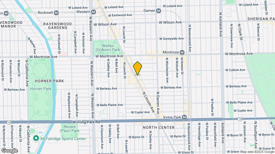 4245 N Lincoln Ave Mapa y Detalles de la Ubicación