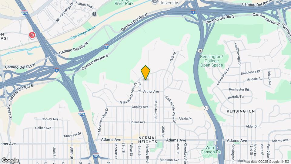 5056 Hawley Blvd Map and Location Details