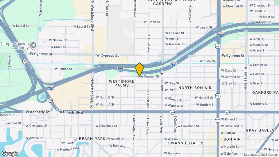 4314 W Carmen St Map and Location Details