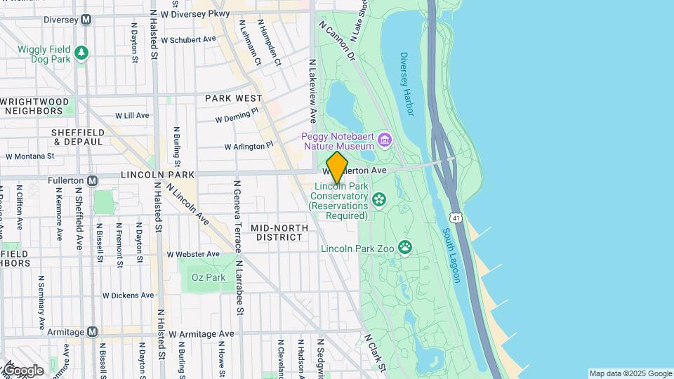 2341 N Commonwealth Ave Map and Location Details