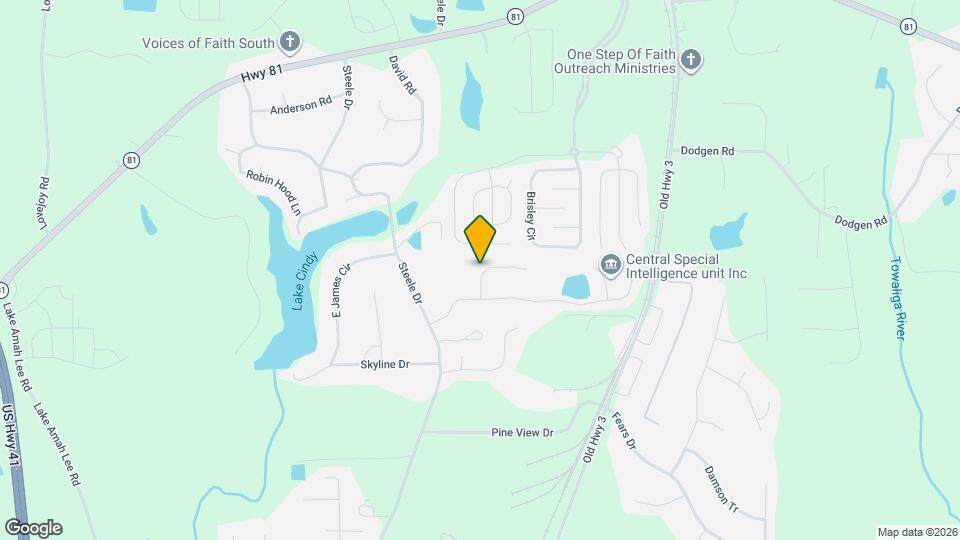 411 Pearson Cir Map and Location Details