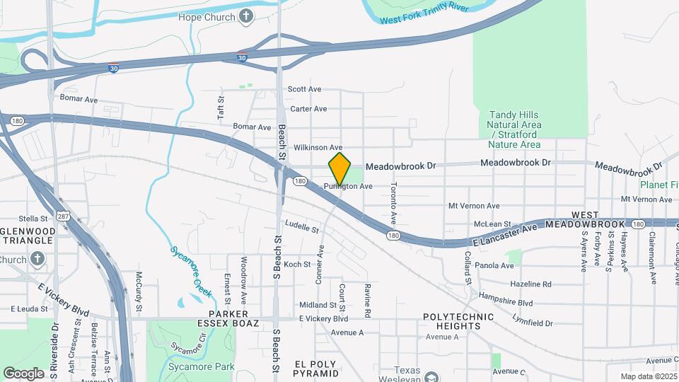 2736 Purington Ave Map and Location Details