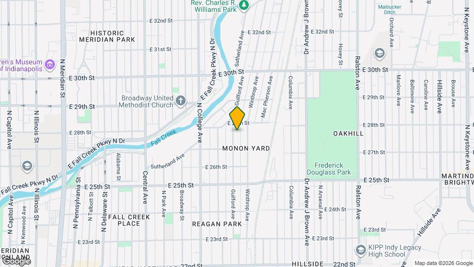 2735 Guilford Ave Map and Location Details