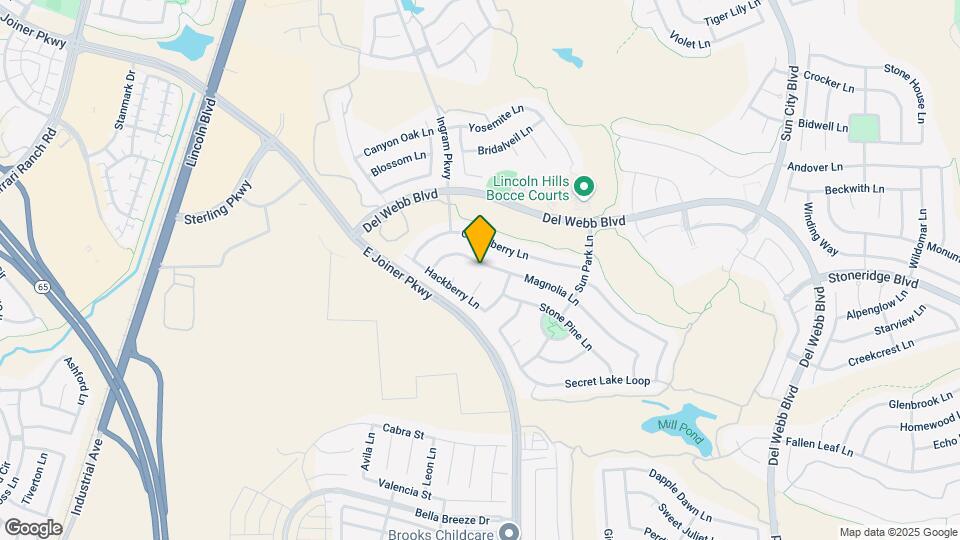 885 Magnolia Ln Map and Location Details