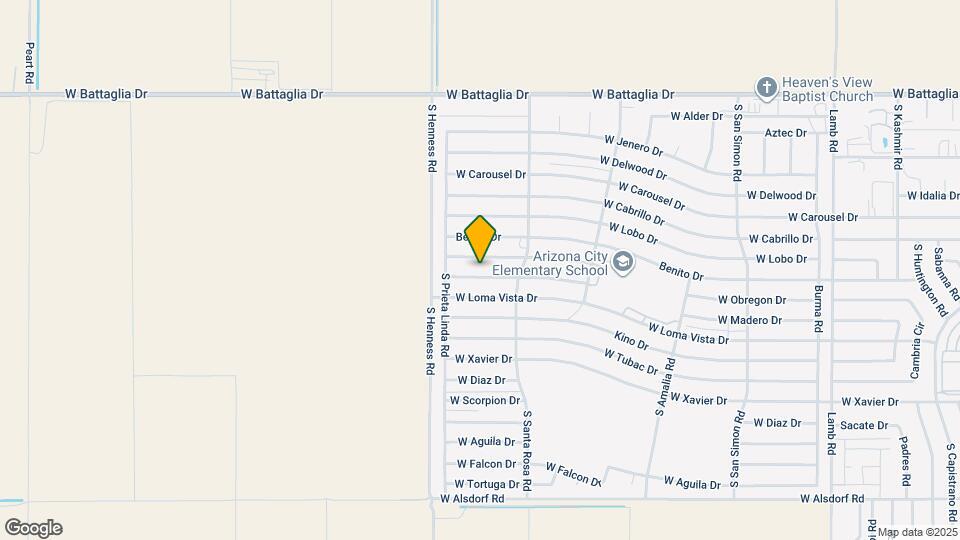 12672 W Madero Dr Map and Location Details