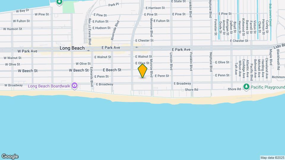 241 E Broadway, Unit 2M Map and Location Details