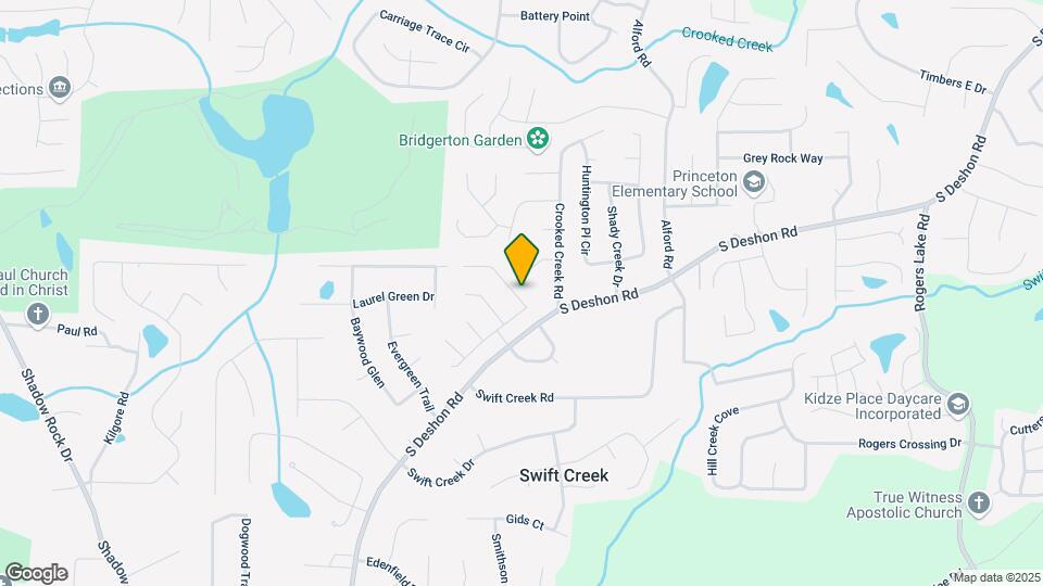 1192 Berryhill Dr Map and Location Details