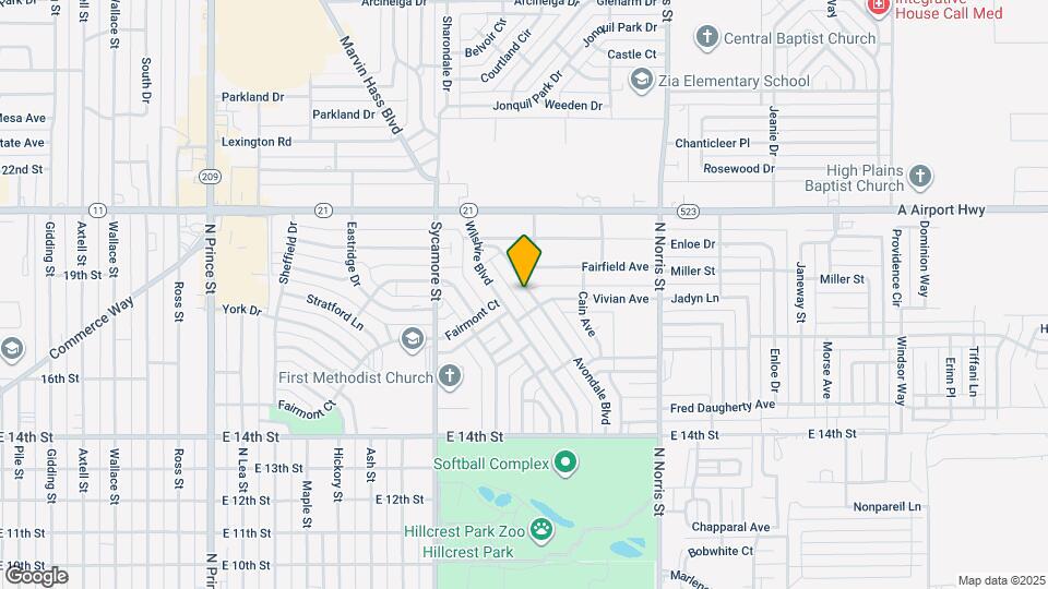 1808 Avondale Blvd Map and Location Details