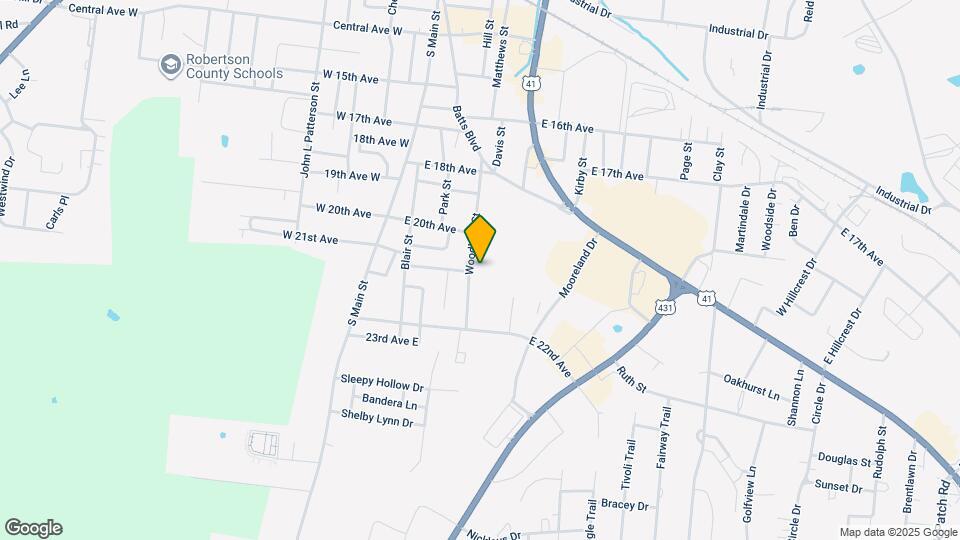 2014 Woodland St Map and Location Details