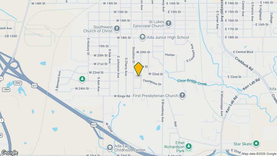 1201 S High School St Map and Location Details