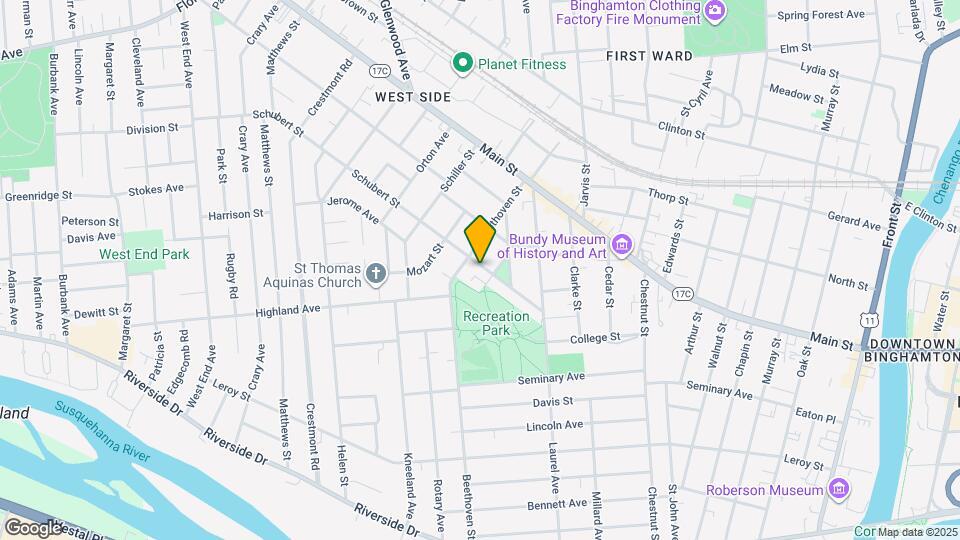 33 Schubert St Map and Location Details