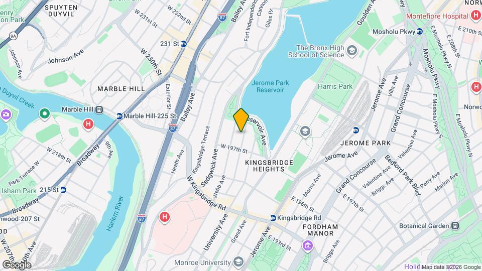 2851 Claflin Ave Map and Location Details