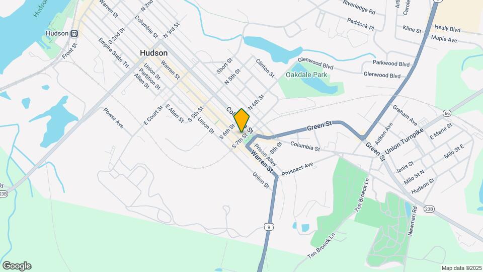 624 Warren St Map and Location Details