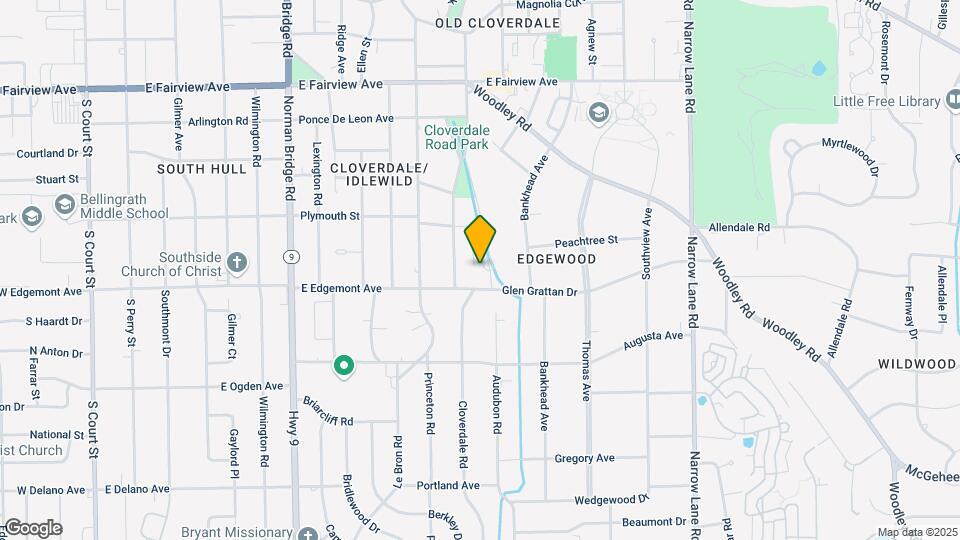 3364 E Audubon Rd Map and Location Details