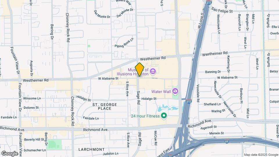Galleria Mall High Rise Map and Location Details