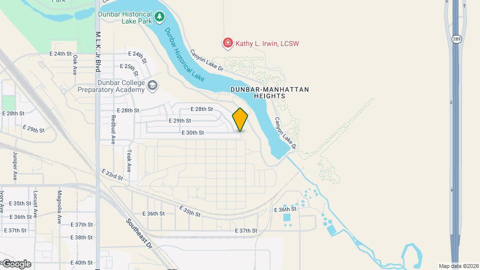 2806 E 30th St Map and Location Details