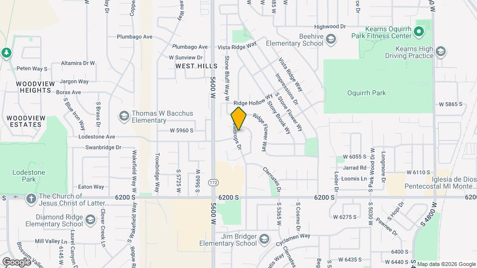 5977 Dewdrops Dr Mapa y Detalles de la Ubicación