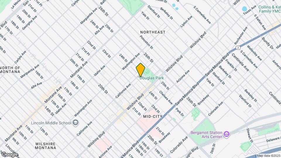 1113 24th St, Unit B Map and Location Details