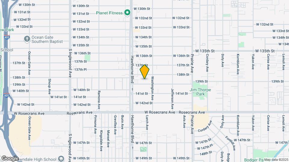 4351 139th St, Unit D Mapa y Detalles de la Ubicación