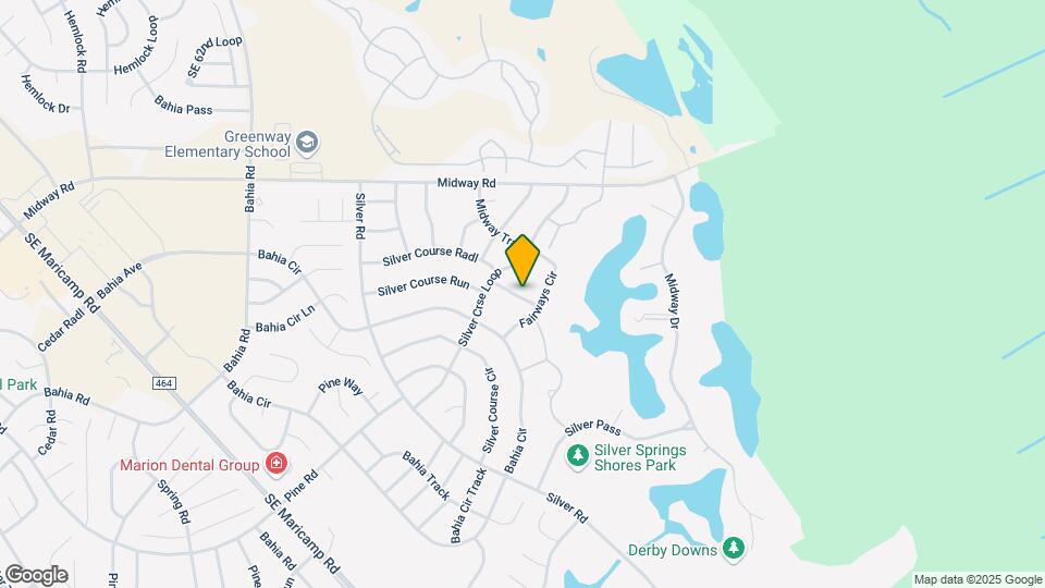 580 Fairways Ln Map and Location Details