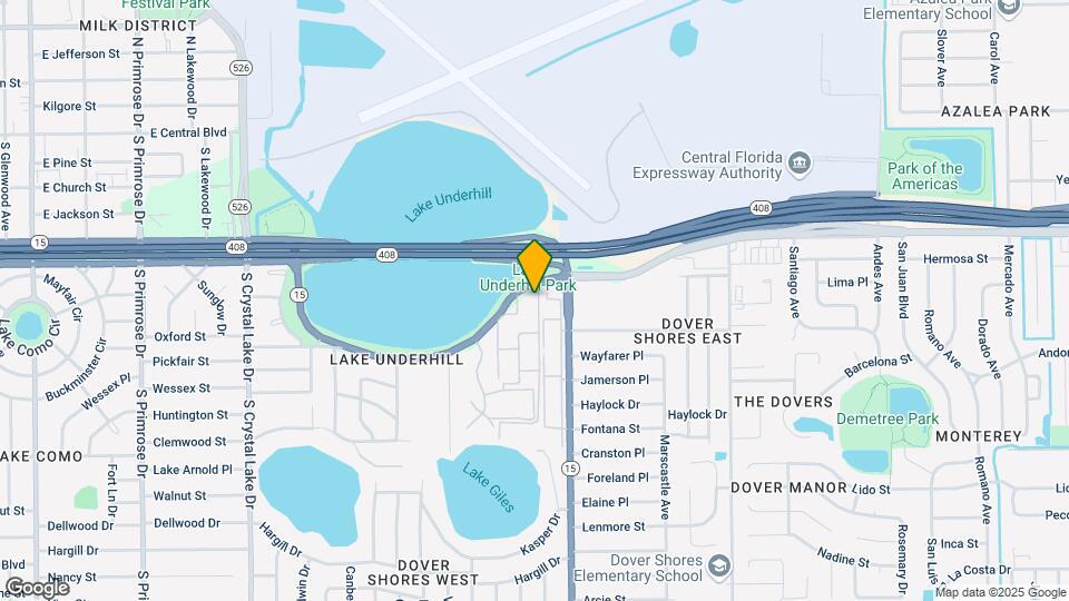 4392 Lake Underhill Rd Map and Location Details