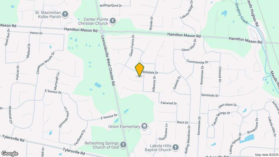 6040 Glennshire Ct Mapa y Detalles de la Ubicación