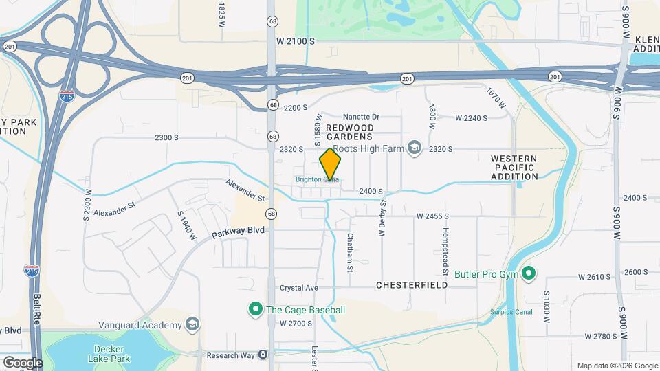 1546 W Big Oak Dr Map and Location Details