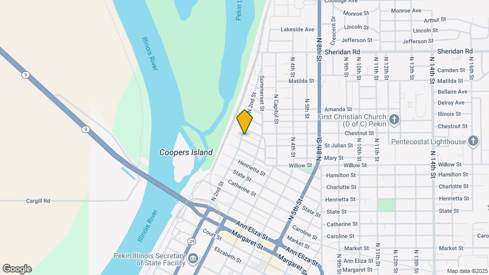 207 Hamilton St Map and Location Details