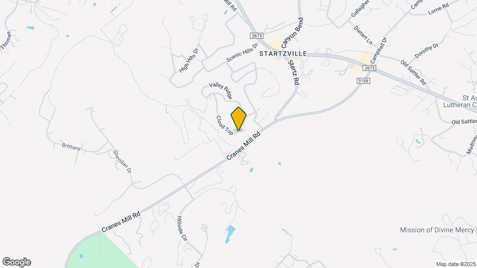 371 Cloud Top Map and Location Details