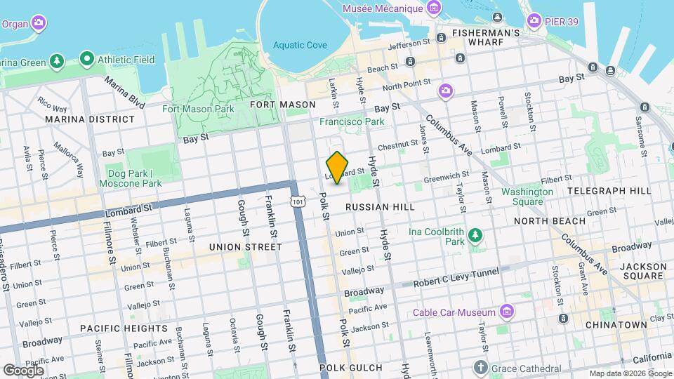 1344 Greenwich St Map and Location Details