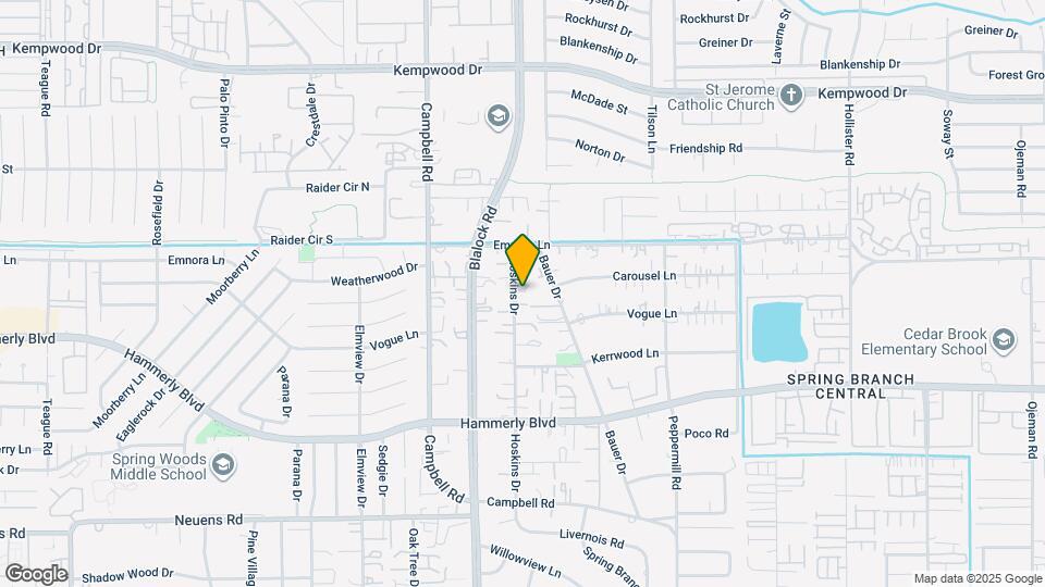 2306 Hoskins Dr Map and Location Details