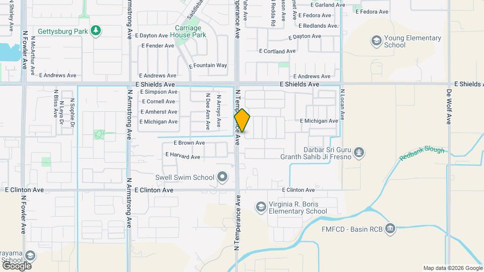 2743 N Vahe Ave Map and Location Details