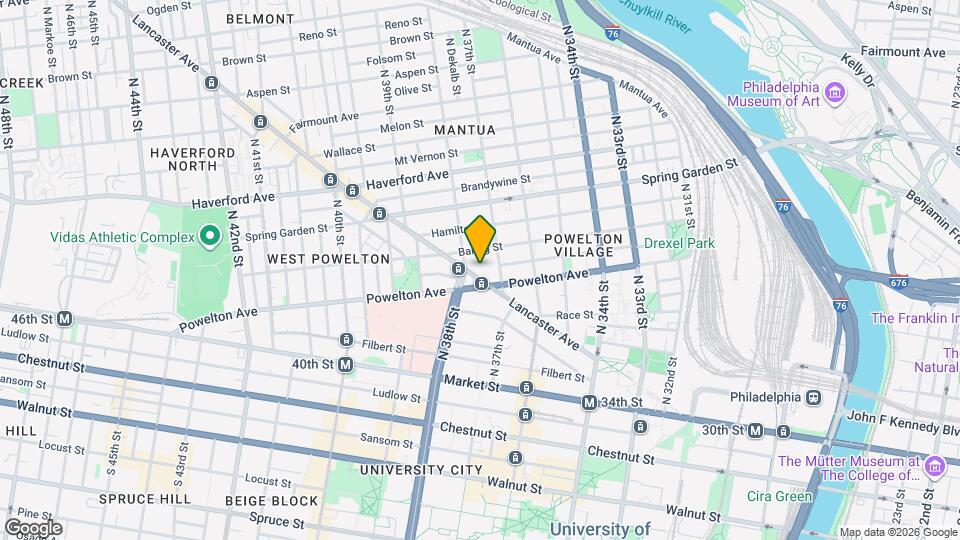 3729 Lancaster Ave Mapa y Detalles de la Ubicación