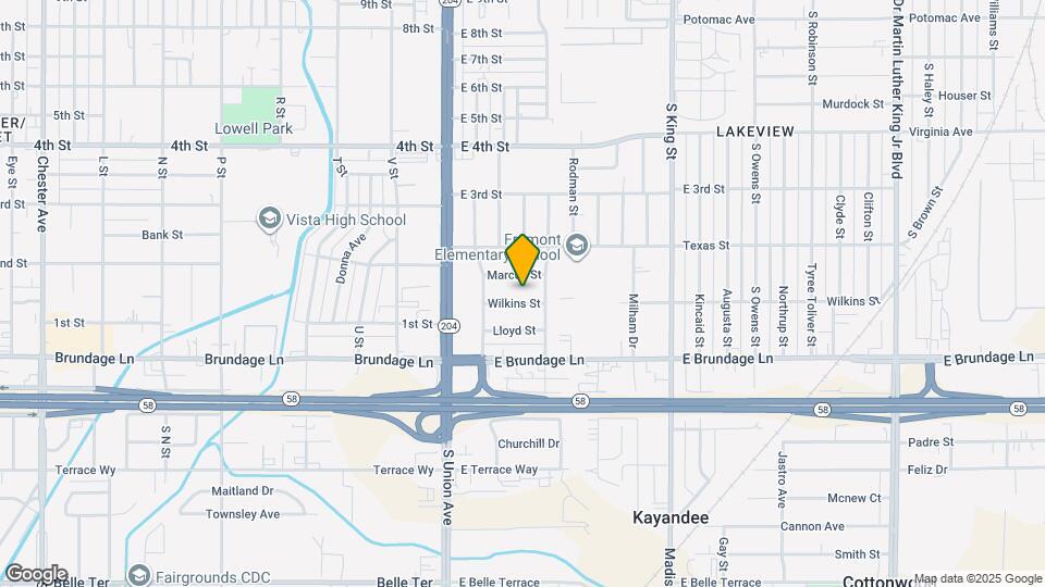 408 Wilkins St Map and Location Details