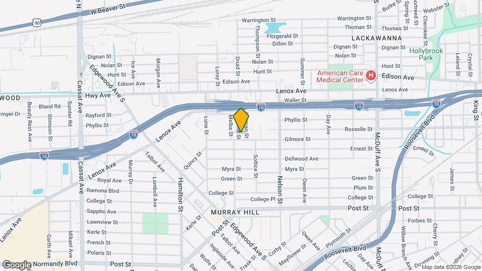 3635 Gilmore St Mapa y Detalles de la Ubicación