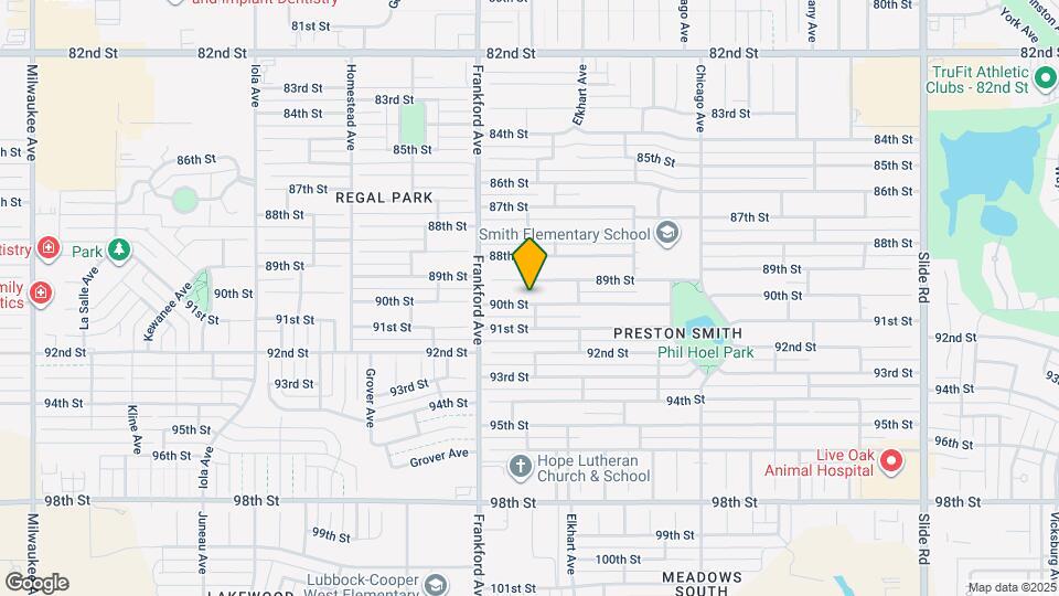 5718 90th St Map and Location Details