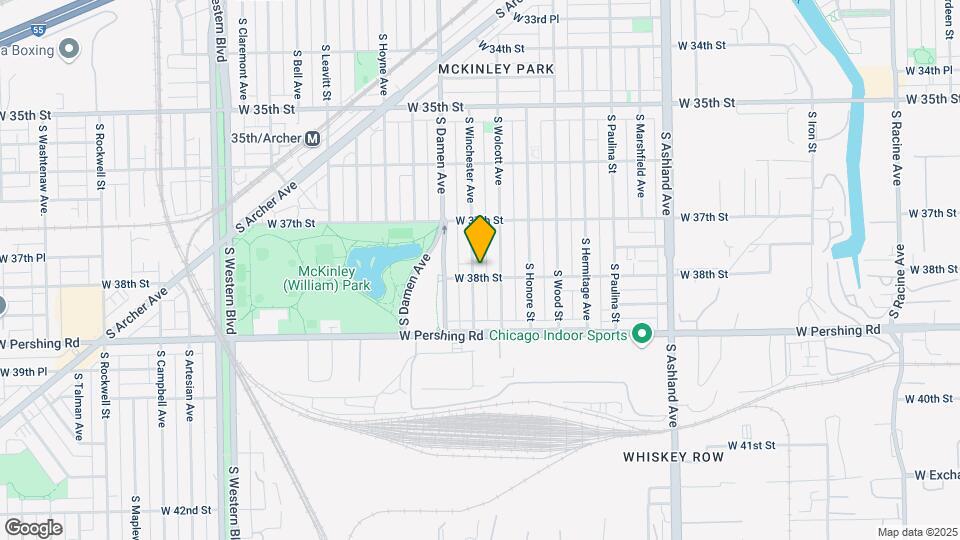 3755 S Winchester Ave Map and Location Details