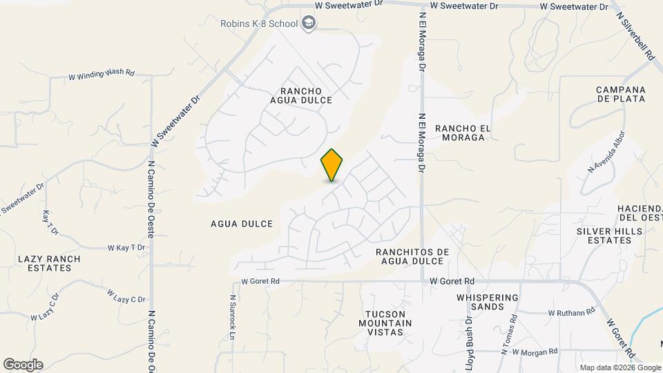 4066 W Rocky Spring Dr Map and Location Details