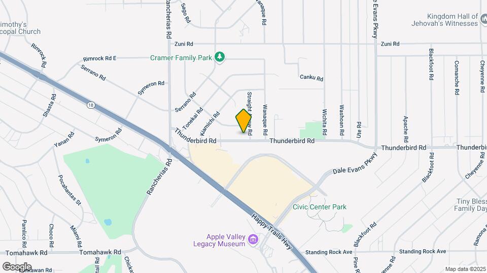 20384 Thunderbird Rd Mapa y Detalles de la Ubicación