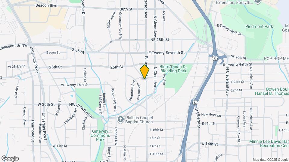 2360 N Patterson Ave Map and Location Details